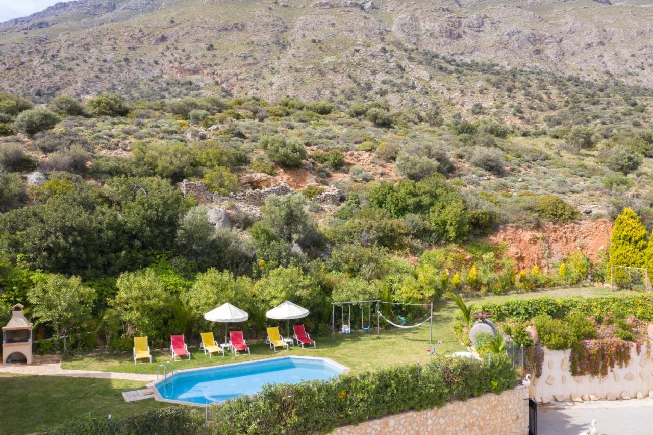Triopetra Luxury Villas Panagia Luaran gambar